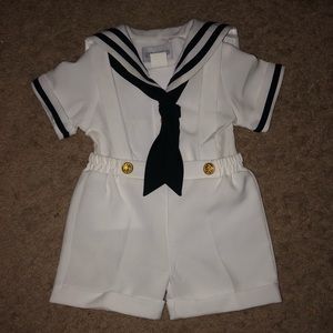 Sailor infant outfit